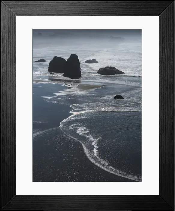 Framed Print : Bandon coastline, Oregon, United States