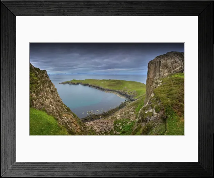 Framed Print : Loch Hunish view from the Isle of Skye, inner Hebrides, Scotland Framed Print : Loch Hunish view from the Isle of Skye, inner Hebrides, Scotland