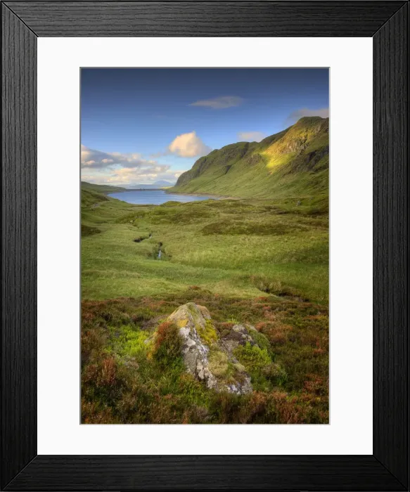 Framed Print : Loch Kinardochy, Western highlands of Scotland