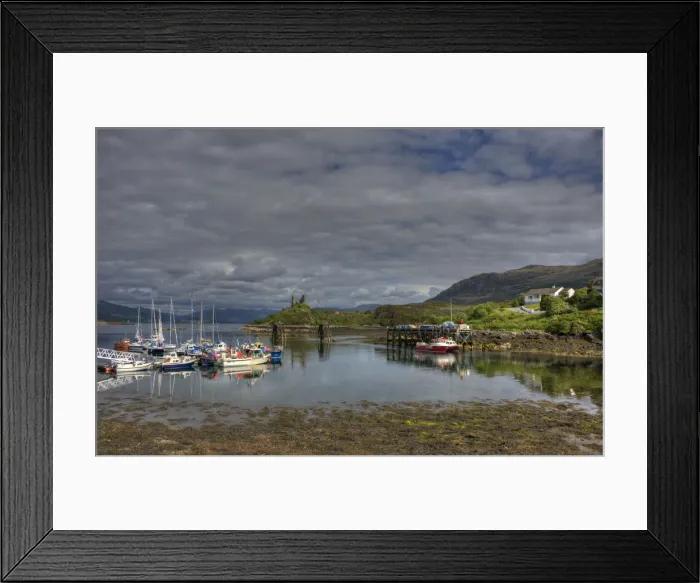 Framed Print : A view from the Isle of Skye, inner Hebrides, Scotland