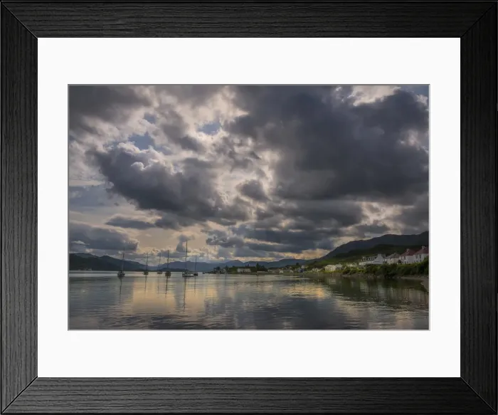 Framed Print : Kyleakin, Isle of Skye, Inner Hebrides, Scotland