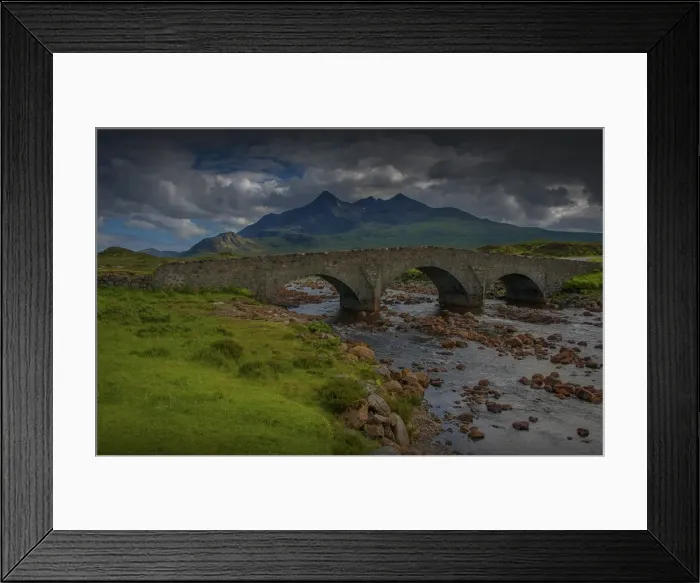 Framed Print : A view from the Isle of Skye, inner Hebrides, Scotland