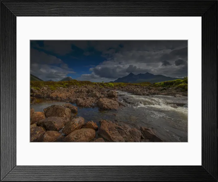 Framed Print : A view from the Isle of Skye, inner Hebrides, Scotland