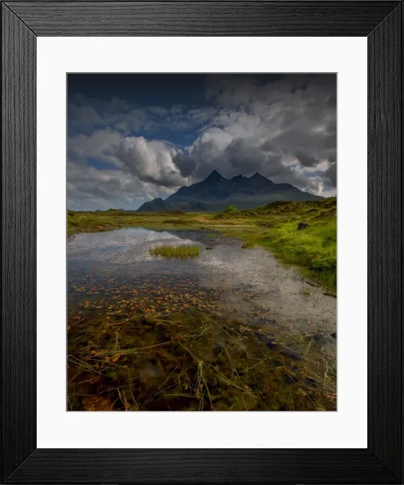 Framed Print : A view from the Isle of Skye, inner Hebrides, Scotland Framed Print : A view from the Isle of Skye, inner Hebrides, Scotland