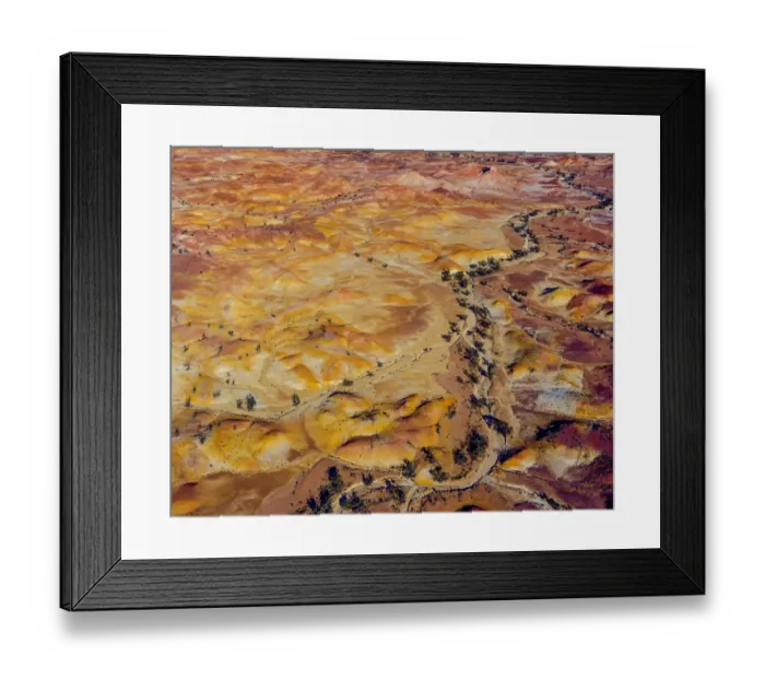 Framed Print : The Painted hills, an area of outstanding natural beauty in the arid region of Anna Creek, outback South Australia Framed Print : The Painted hills, an area of outstanding natural beauty in the arid region of Anna Creek, outback South Australia
