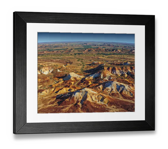 Framed Print : The Painted hills, an area of outstanding natural beauty in the arid region of Anna Creek, outback South Australia Framed Print : The Painted hills, an area of outstanding natural beauty in the arid region of Anna Creek, outback South Australia