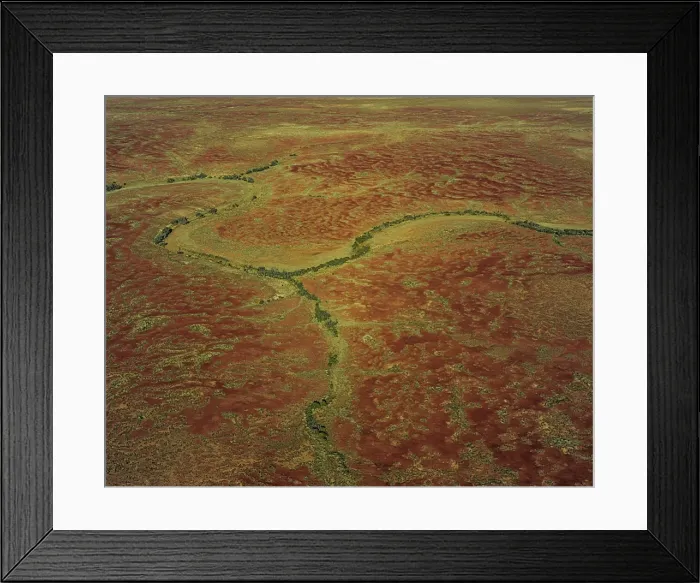 Framed Print : The Painted hills, an area of outstanding natural beauty in the arid region of Anna Creek, outback South Australia