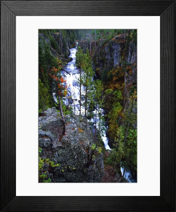 Framed Print : Yellowstone National Park, Wyoming, United States