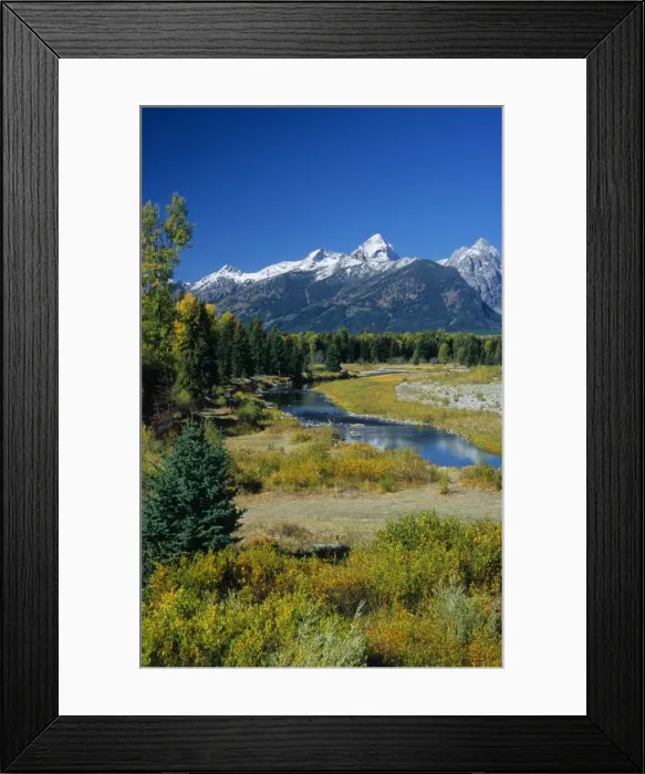 Framed Print : Grand Teton National Park, Wyoming, United States