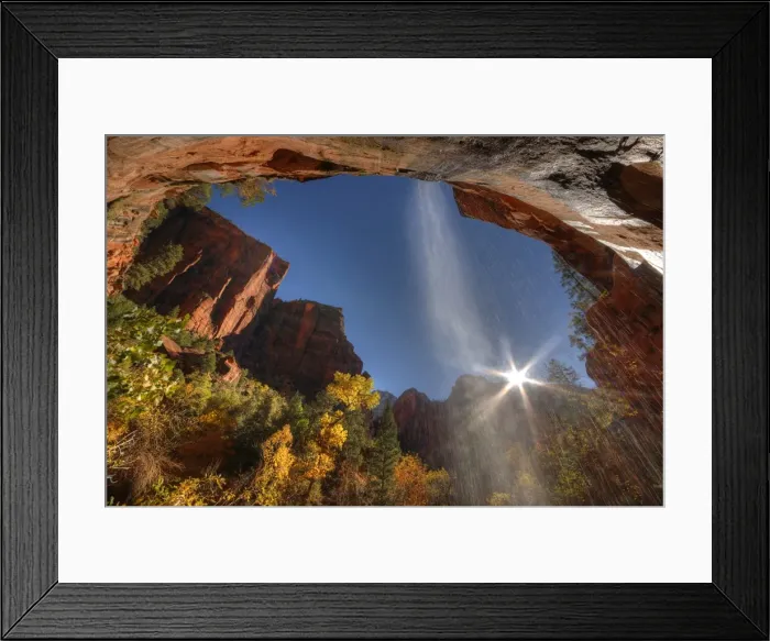 Framed Print : Zion national Park in south western United States Framed Print : Zion national Park in south western United States
