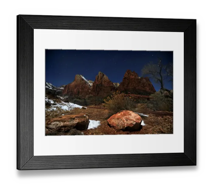 Framed Print : Zion national Park in south western United States Framed Print : Zion national Park in south western United States