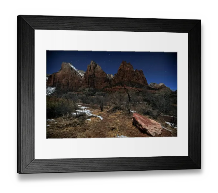 Framed Print : Zion national Park in south western United States Framed Print : Zion national Park in south western United States