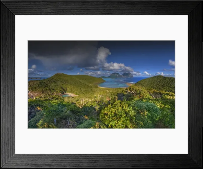 Framed Print : Lord Howe Island, majestic and scenically wonderful, is part of New South Wales, Australia Framed Print : Lord Howe Island, majestic and scenically wonderful, is part of New South Wales, Australia