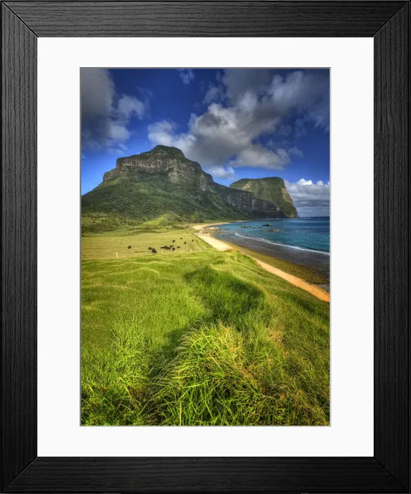 Framed Print : Lord Howe Island, majestic and scenically wonderful, is part of New South Wales, Australia Framed Print : Lord Howe Island, majestic and scenically wonderful, is part of New South Wales, Australia