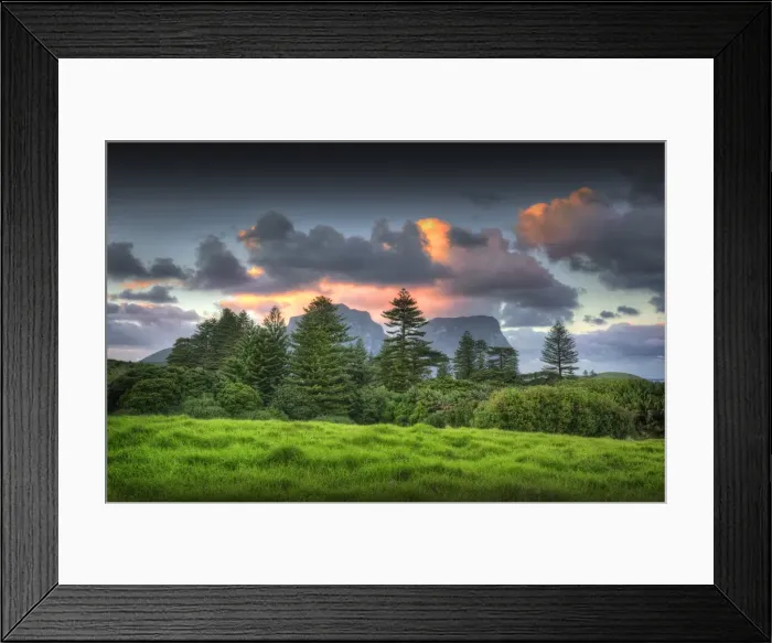 Framed Print : Lord Howe Island, majestic and scenically wonderful, is part of New South Wales, Australia Framed Print : Lord Howe Island, majestic and scenically wonderful, is part of New South Wales, Australia