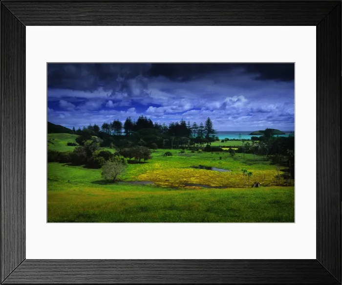 Framed Print : Lord Howe Island, majestic and scenically wonderful, is part of New South Wales, Australia