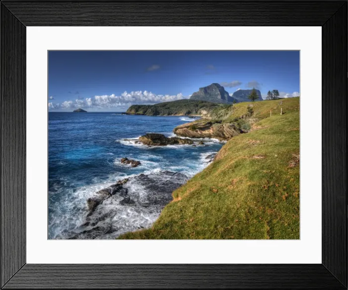 Framed Print : Lord Howe Island, majestic and scenically wonderful, is part of New South Wales, Australia Framed Print : Lord Howe Island, majestic and scenically wonderful, is part of New South Wales, Australia