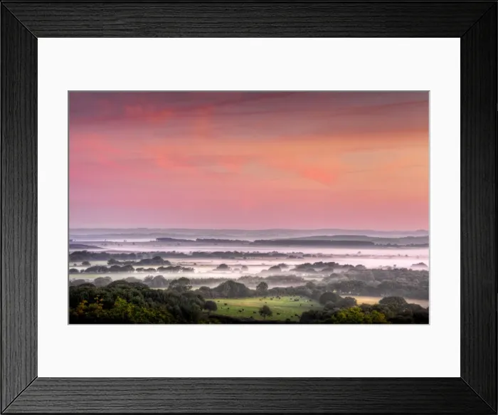 Framed Print : A countryside view near Corfe Castle, Isle of Purbeck, Dorset, England Framed Print : A countryside view near Corfe Castle, Isle of Purbeck, Dorset, England