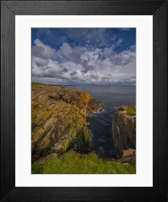 Framed Print : The coastline on Mousa, one of the smaller Islands in the Shetlands group, Scotland, United Kingdom Framed Print : The coastline on Mousa, one of the smaller Islands in the Shetlands group, Scotland, United Kingdom