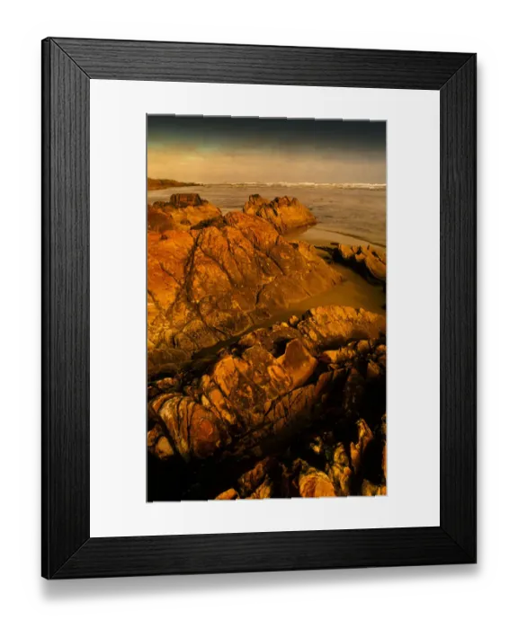 Framed Print : Arthur river coastline, north west Tasmania, Australia Framed Print : Arthur river coastline, north west Tasmania, Australia