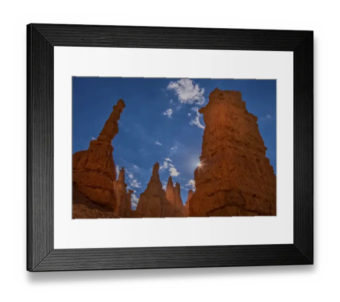 Framed Print : Bryce Canyon National Park, Utah, south west United States
