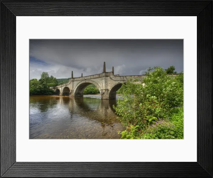 Framed Print : General Wades Bridge, River Tay Dunkeld, Scotland