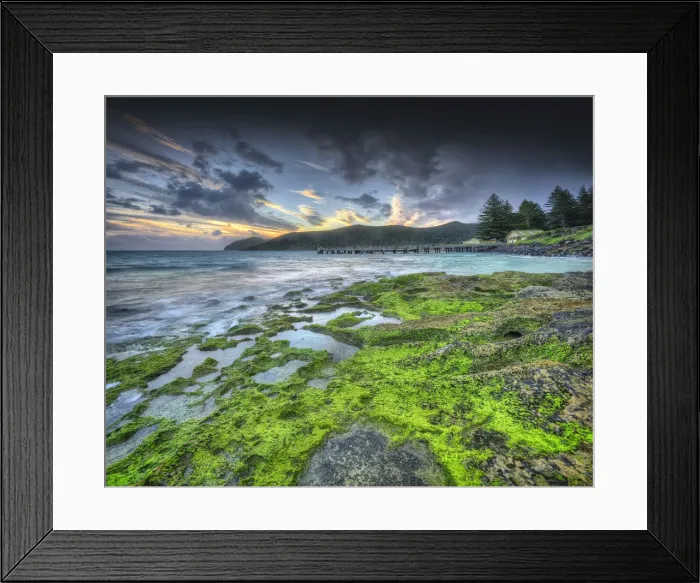 Framed Print : Scenically beautiful and a world heritage designated location, Lord Howe Island lies between the South Pacific ocean and the Tasman sea off the coast of New South Wales, Australia Framed Print : Scenically beautiful and a world heritage designated location, Lord Howe Island lies between the South Pacific ocean and the Tasman sea off the coast of New South Wales, Australia