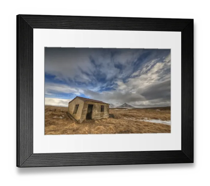 Framed Print : Winter Scenery at Snaefellsvegur, Iceland Framed Print : Winter Scenery at Snaefellsvegur, Iceland
