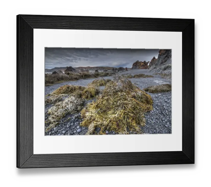 Framed Print : Snaefellsjokull coastline, Iceland Framed Print : Snaefellsjokull coastline, Iceland