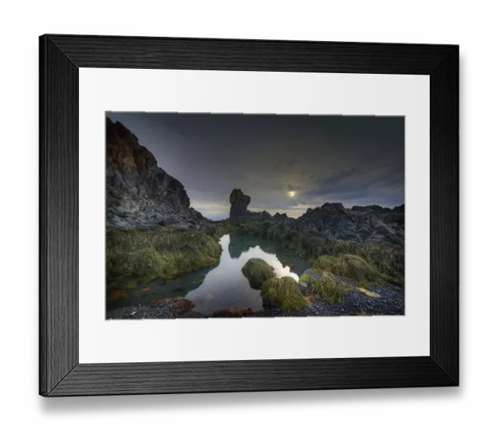 Framed Print : The magificent rugged Coastal view at Snaefellsbaer, Iceland Framed Print : The magificent rugged Coastal view at Snaefellsbaer, Iceland