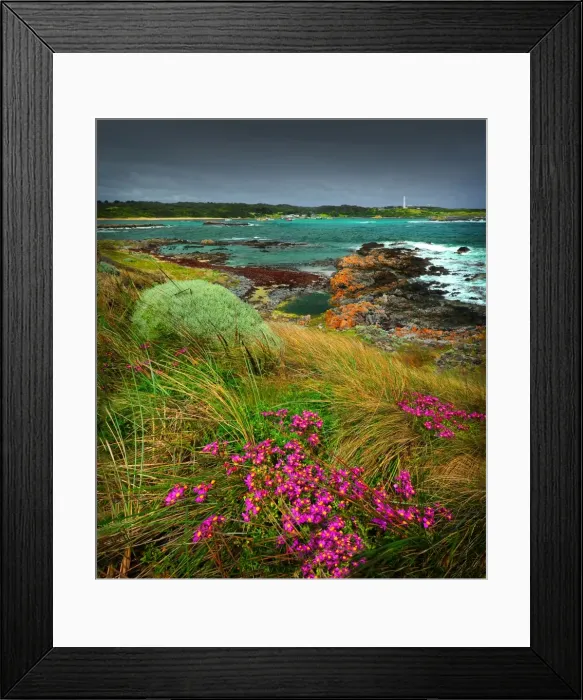Framed Print : A scene from Currie Harbour, which is a safe anchorage for the local Crayfish (Lobster) industry. West coast of King Island, Bass Strait, Tasmania Framed Print : A scene from Currie Harbour, which is a safe anchorage for the local Crayfish (Lobster) industry. West coast of King Island, Bass Strait, Tasmania