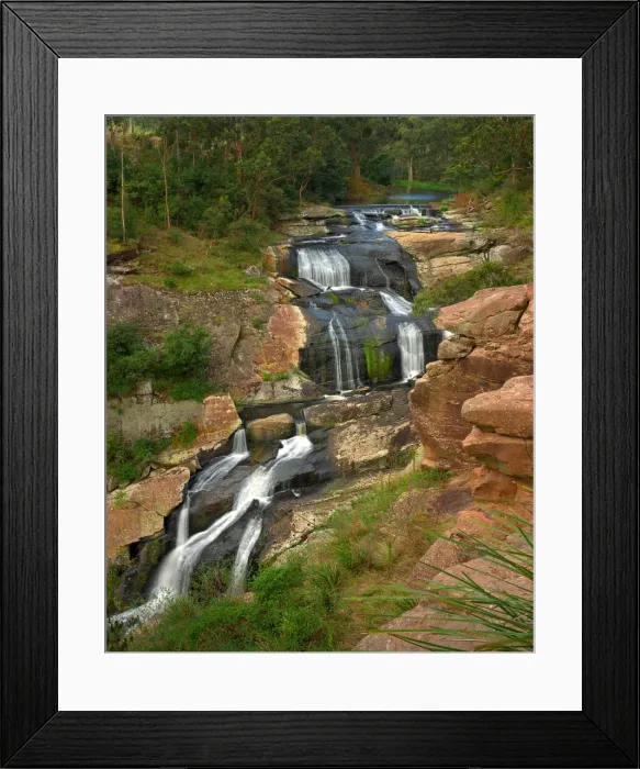 Framed Print : Agnes Falls, near Toora, south Gippsland, Victoria