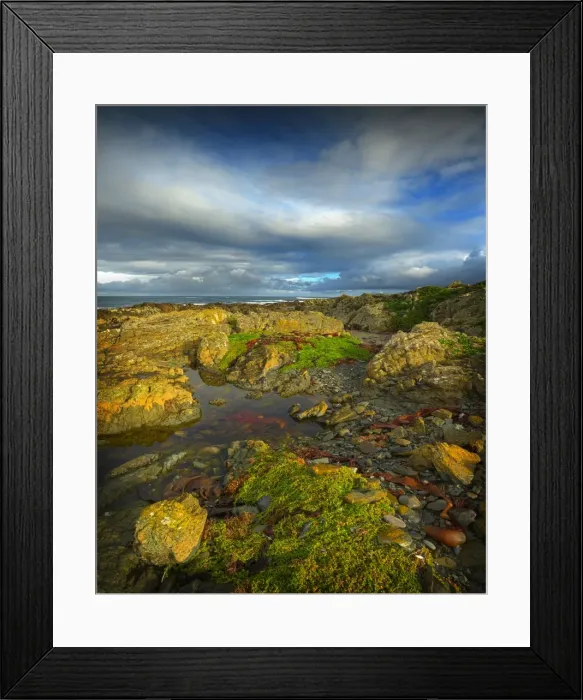 Framed Print : Coastline near Victoria cove in the North West corner of King Island, Bass Strait, Tasmania Framed Print : Coastline near Victoria cove in the North West corner of King Island, Bass Strait, Tasmania