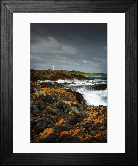 Framed Print : A scene from Currie Harbour, which is a safe anchorage for the local Crayfish (Lobster) industry. West coast of King Island, Bass Strait, Tasmania Framed Print : A scene from Currie Harbour, which is a safe anchorage for the local Crayfish (Lobster) industry. West coast of King Island, Bass Strait, Tasmania