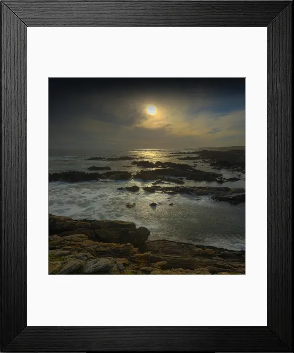 Framed Print : The Gulchway, a rugged and isolated part of the West coastline of King Island, Bass Strait, Tasmania