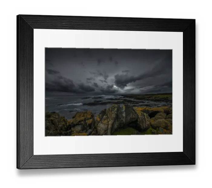Framed Print : The Gulchway, a rugged and isolated part of the West coastline of King Island, Bass Strait, Tasmania