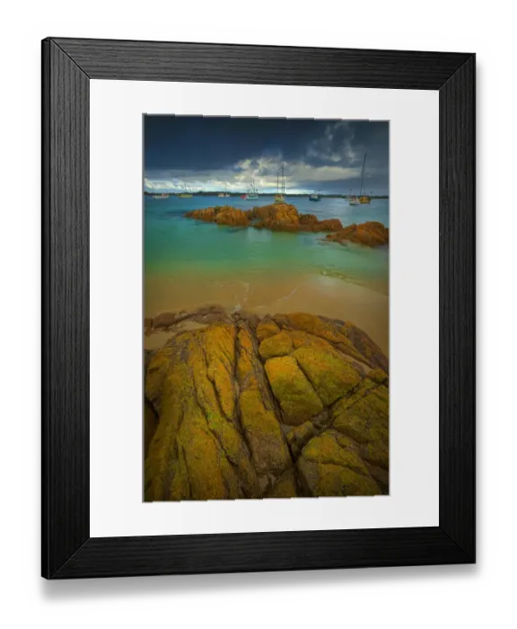 Framed Print : The Harbour at Grassy, a small village on the south Eastern coastline of King Island, once famous for its Scheelite mine. Bass Strait Tasmania Framed Print : The Harbour at Grassy, a small village on the south Eastern coastline of King Island, once famous for its Scheelite mine. Bass Strait Tasmania