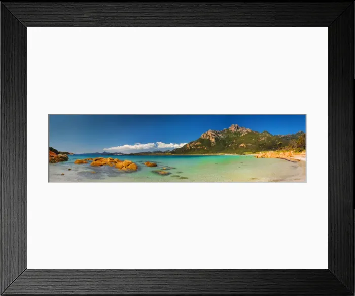 Framed Print : Fotheringate beach at Trousers Point, Lacota, Flinders Island, Bass Strait, Tasmania