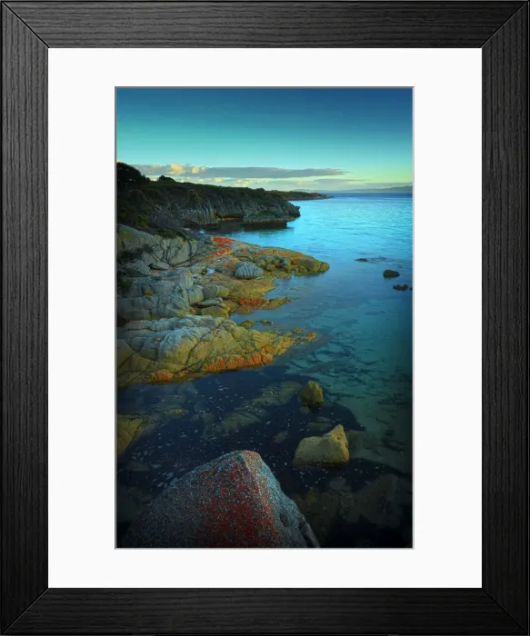 Framed Print : Fotheringate beach at Trousers Point, Lacota, Flinders Island, Bass Strait, Tasmania
