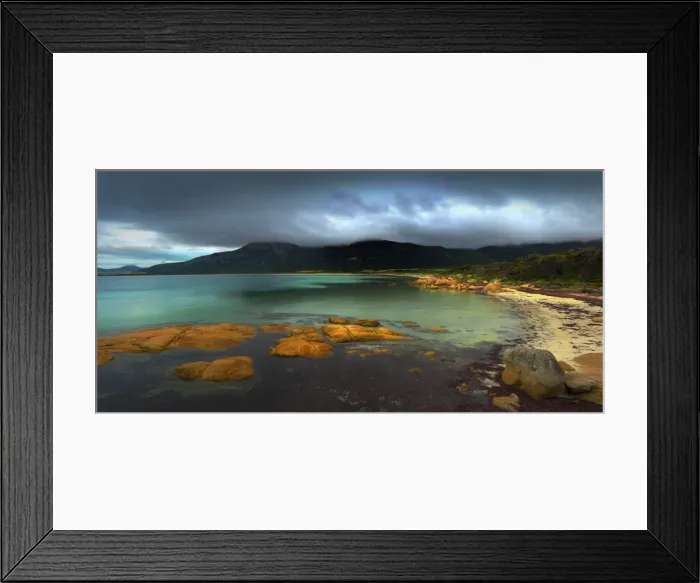 Framed Print : Fotheringate beach at Trousers Point, Lacota, Flinders Island, Bass Strait, Tasmania Framed Print : Fotheringate beach at Trousers Point, Lacota, Flinders Island, Bass Strait, Tasmania