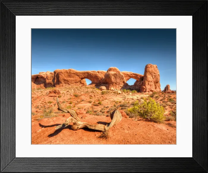 Framed Print : A view of Arches National Park, which is situated in the South-western region of the United States, in the state of Utah Framed Print : A view of Arches National Park, which is situated in the South-western region of the United States, in the state of Utah