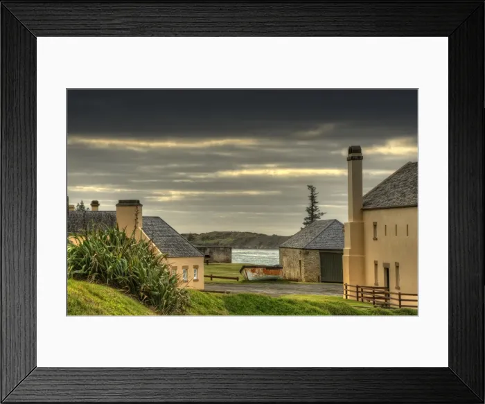 Framed Print : Kingston, Norfolk Island, is a very historic Georgian village and fully restored colonial outpost of the British Empire during the convict transportation era. Built by convicts under cruel supervision, now a peaceful world heritage listed area Framed Print : Kingston, Norfolk Island, is a very historic Georgian village and fully restored colonial outpost of the British Empire during the convict transportation era. Built by convicts under cruel supervision, now a peaceful world heritage listed area