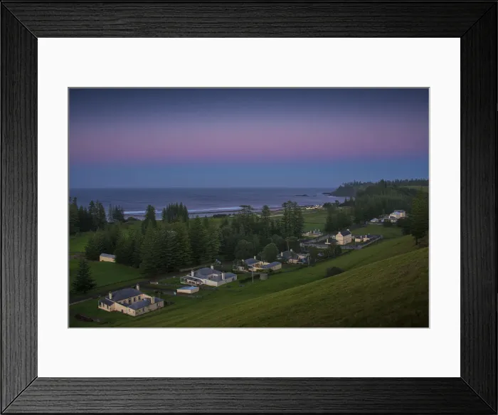 Framed Print : Kingston, Norfolk Island, is a very historic Georgian village and fully restored colonial outpost of the British Empire during the convict transportation era. Built by convicts under cruel supervision, now a peaceful world heritage listed area Framed Print : Kingston, Norfolk Island, is a very historic Georgian village and fully restored colonial outpost of the British Empire during the convict transportation era. Built by convicts under cruel supervision, now a peaceful world heritage listed area