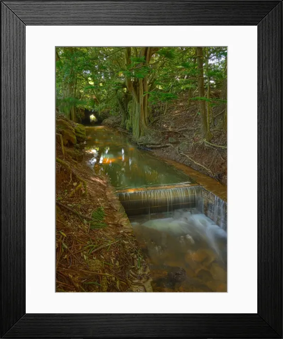 Framed Print : Convict built waterway that runs through the Kingston common and into Emily Bay, Norfolk Island Framed Print : Convict built waterway that runs through the Kingston common and into Emily Bay, Norfolk Island