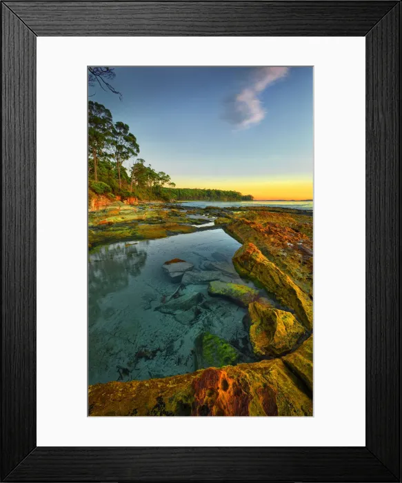 Framed Print : Views along the pristine coastline of Adventure bay, South Bruny Island, Tasmania Framed Print : Views along the pristine coastline of Adventure bay, South Bruny Island, Tasmania