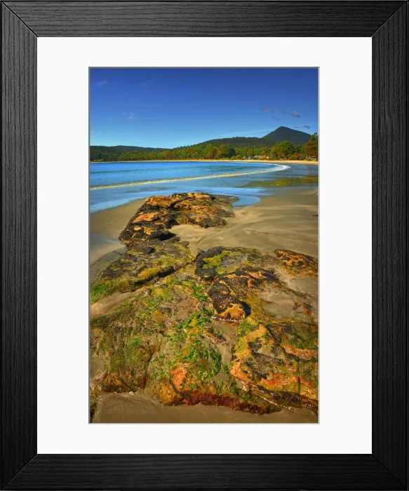 Framed Print : Views along the pristine coastline of Adventure bay, South Bruny Island, Tasmania Framed Print : Views along the pristine coastline of Adventure bay, South Bruny Island, Tasmania