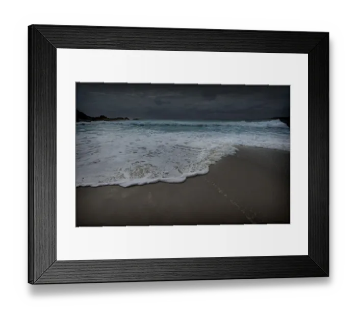 Framed Print : The coastline and surging seas at Binnalong Bay on the East coast of Tasmania Framed Print : The coastline and surging seas at Binnalong Bay on the East coast of Tasmania