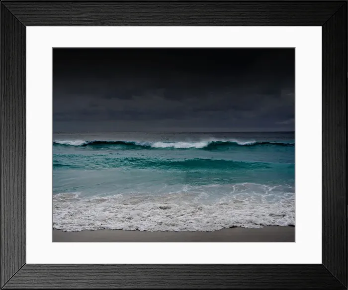 Framed Print : The coastline and surging seas at Binnalong Bay on the East coast of Tasmania Framed Print : The coastline and surging seas at Binnalong Bay on the East coast of Tasmania