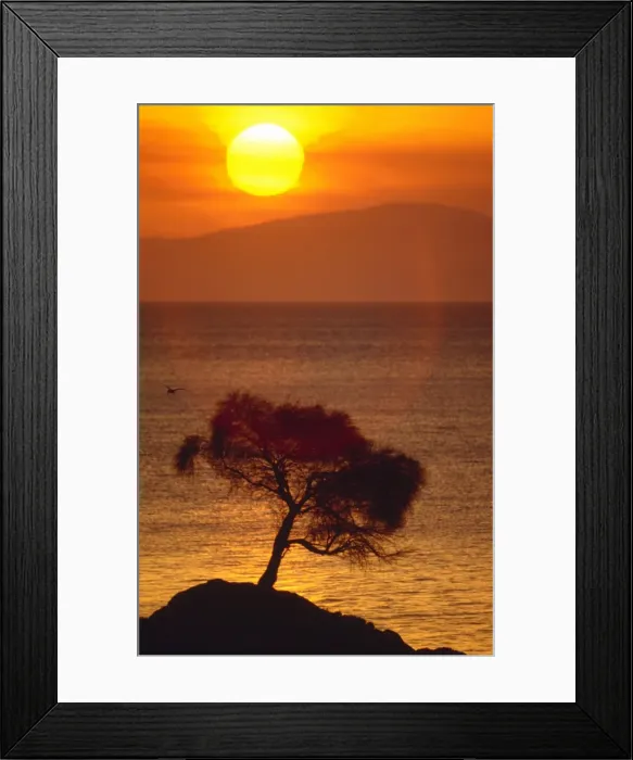 Framed Print : Sunset over Coles Bay on the Freycinet Peninsular, East Coast Tasmania Framed Print : Sunset over Coles Bay on the Freycinet Peninsular, East Coast Tasmania