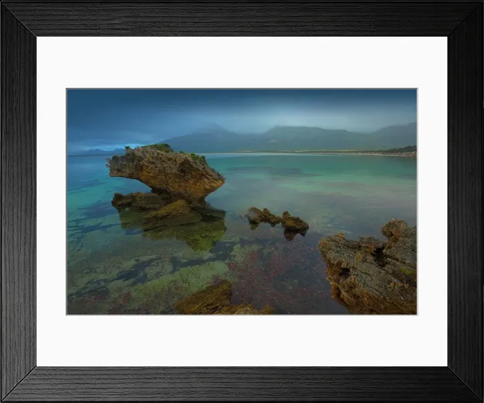 Framed Print : Cave beach, a remote and unusual part of the Western coastline of flinders Island, Bass Strait, Tasmania Framed Print : Cave beach, a remote and unusual part of the Western coastline of flinders Island, Bass Strait, Tasmania